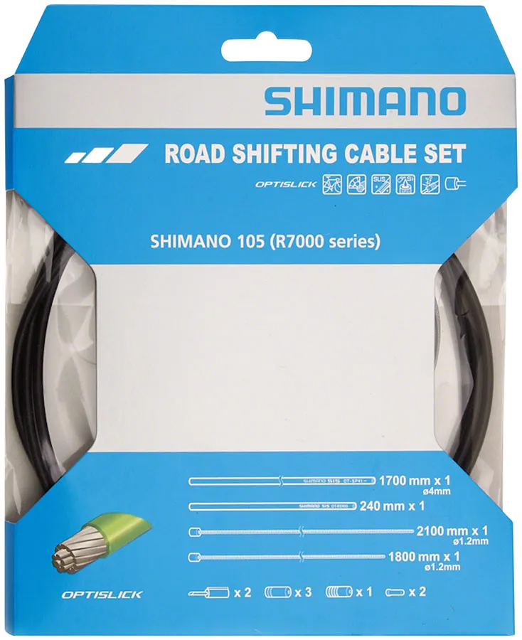 105 R7000 OPTISLICK Shift Cable Set - Black