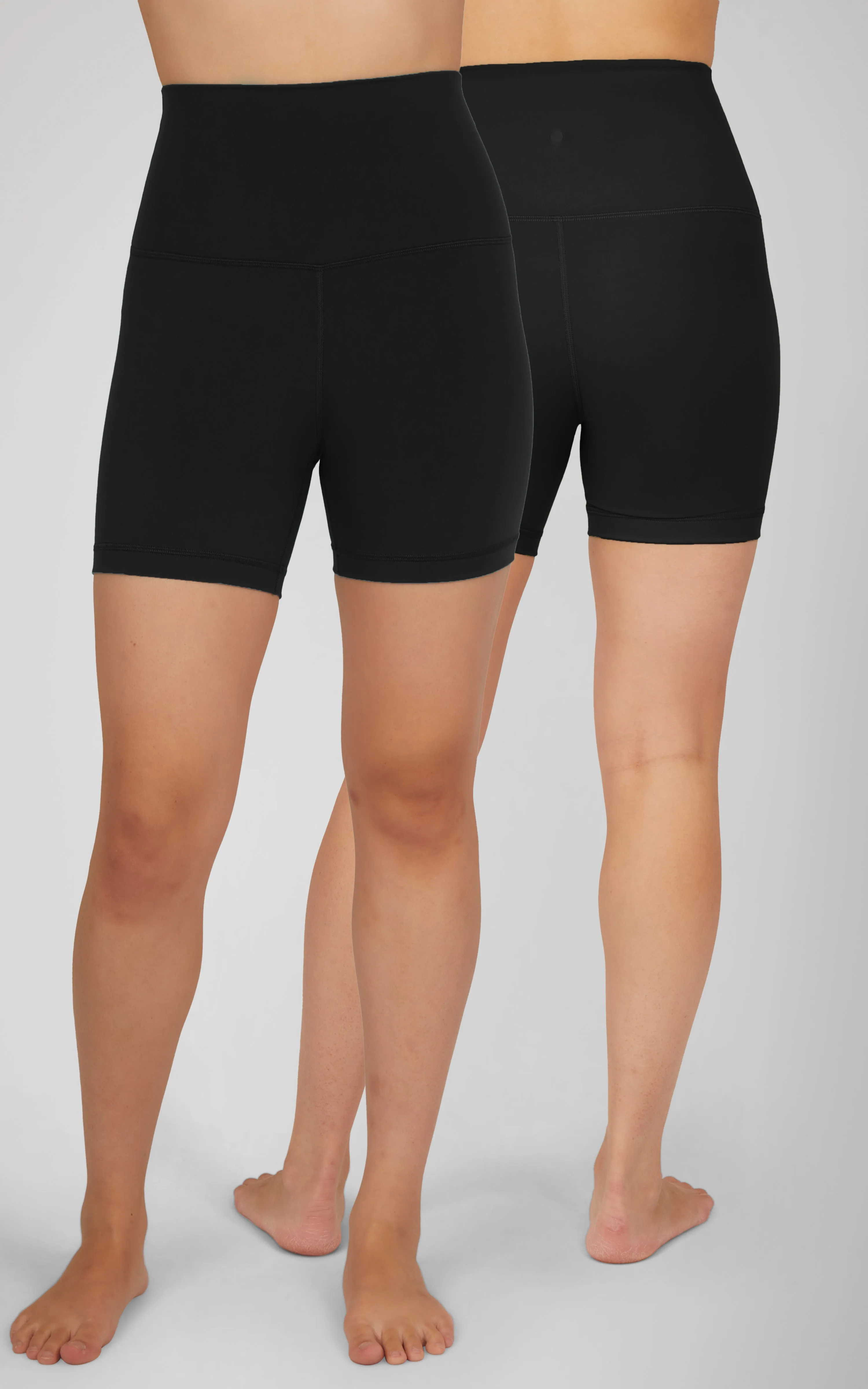 2 PK Lux 5" Super High Waist Bike Shorts