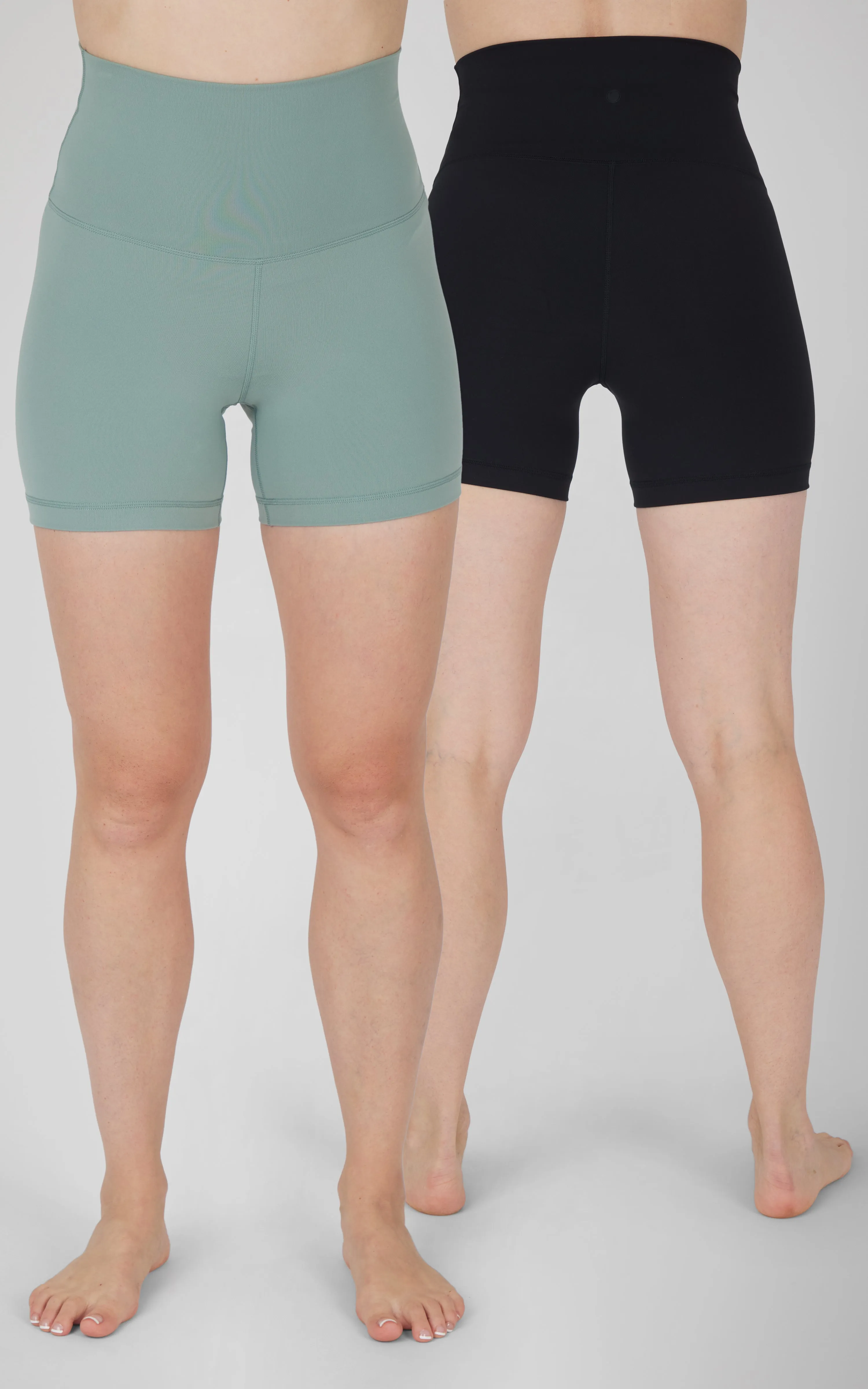 2 PK Lux 5" Super High Waist Bike Shorts