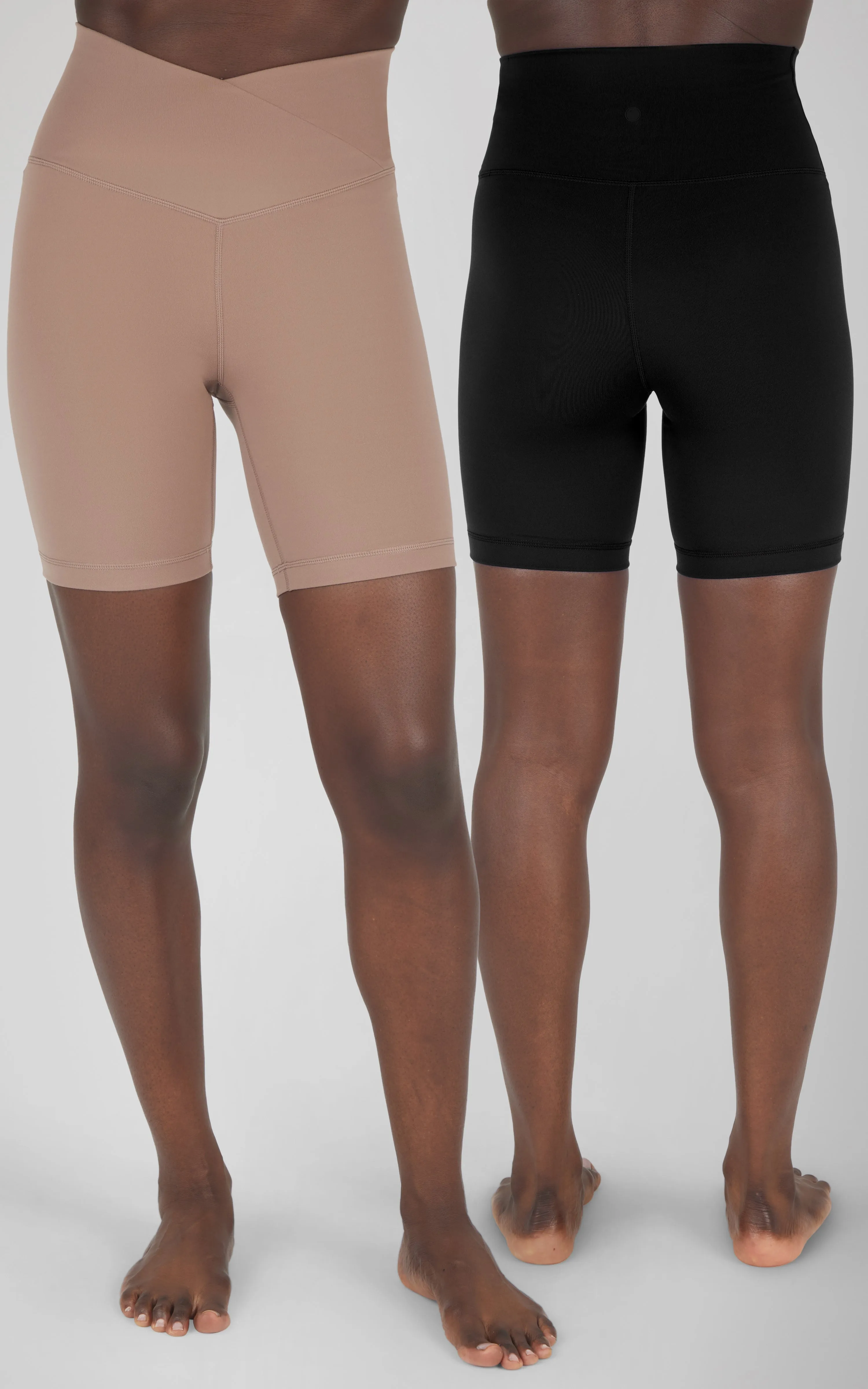 2 PK Lux 5" Super High Waist Bike Shorts