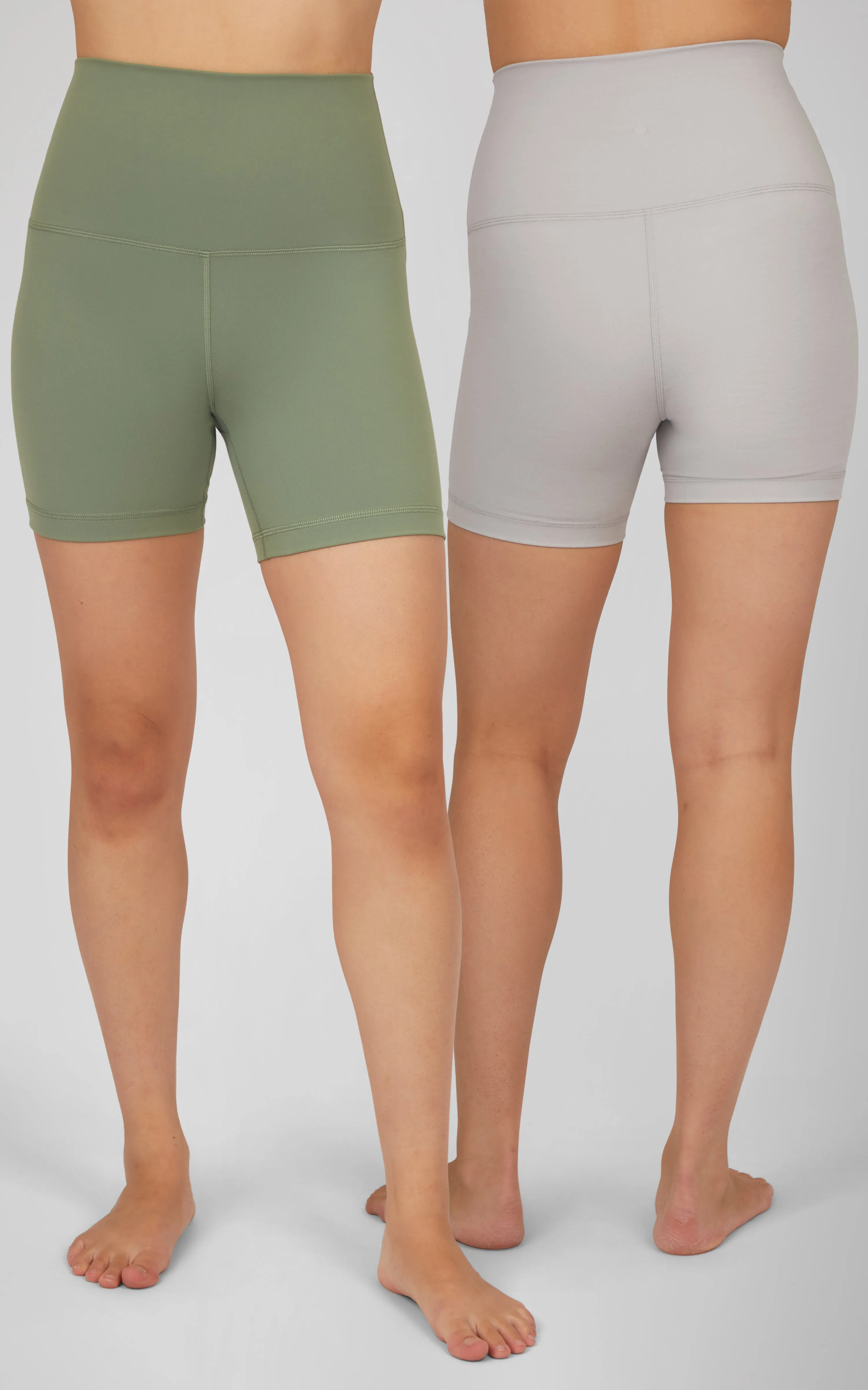 2 PK Lux 5" Super High Waist Bike Shorts