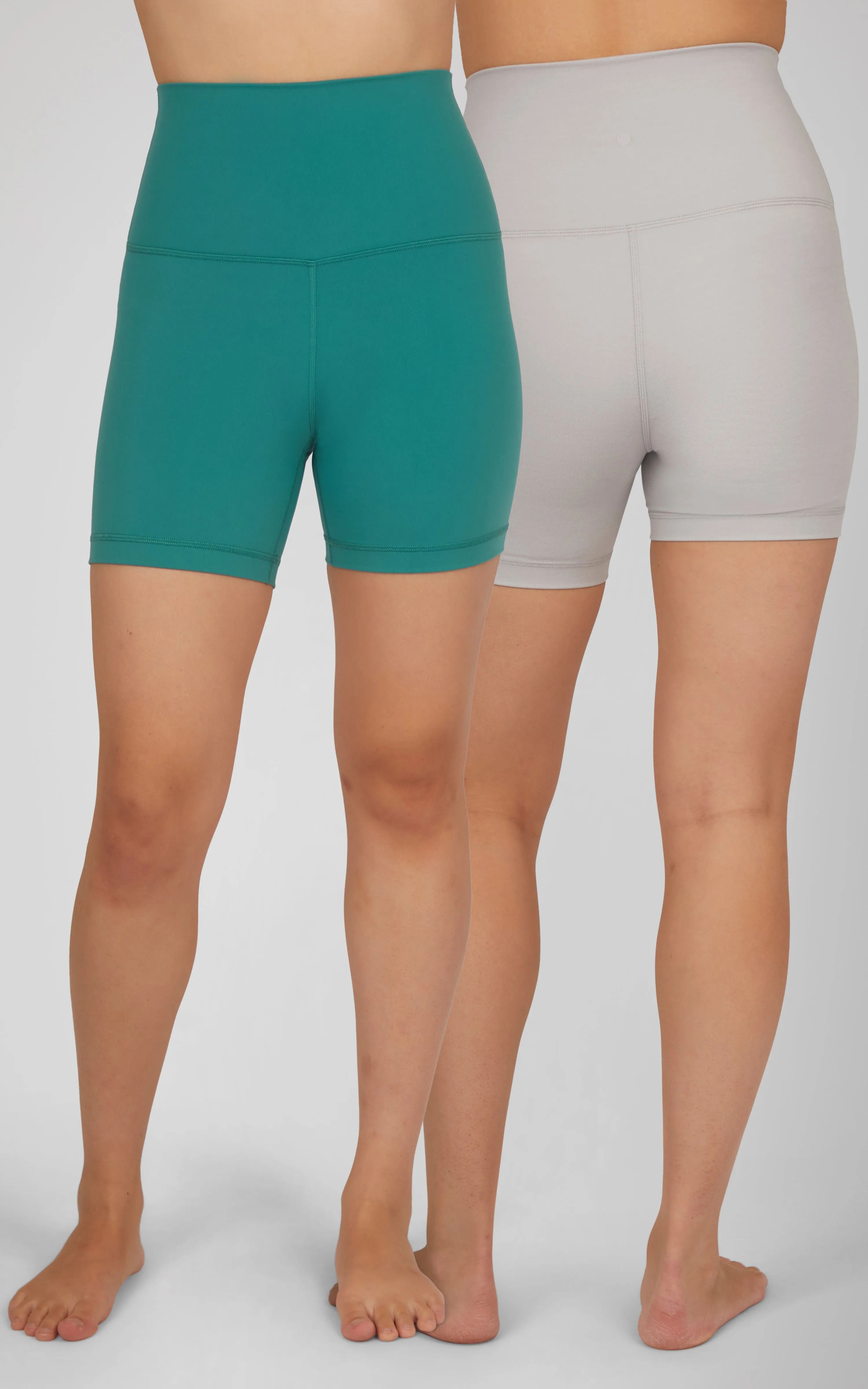 2 PK Lux 5" Super High Waist Bike Shorts