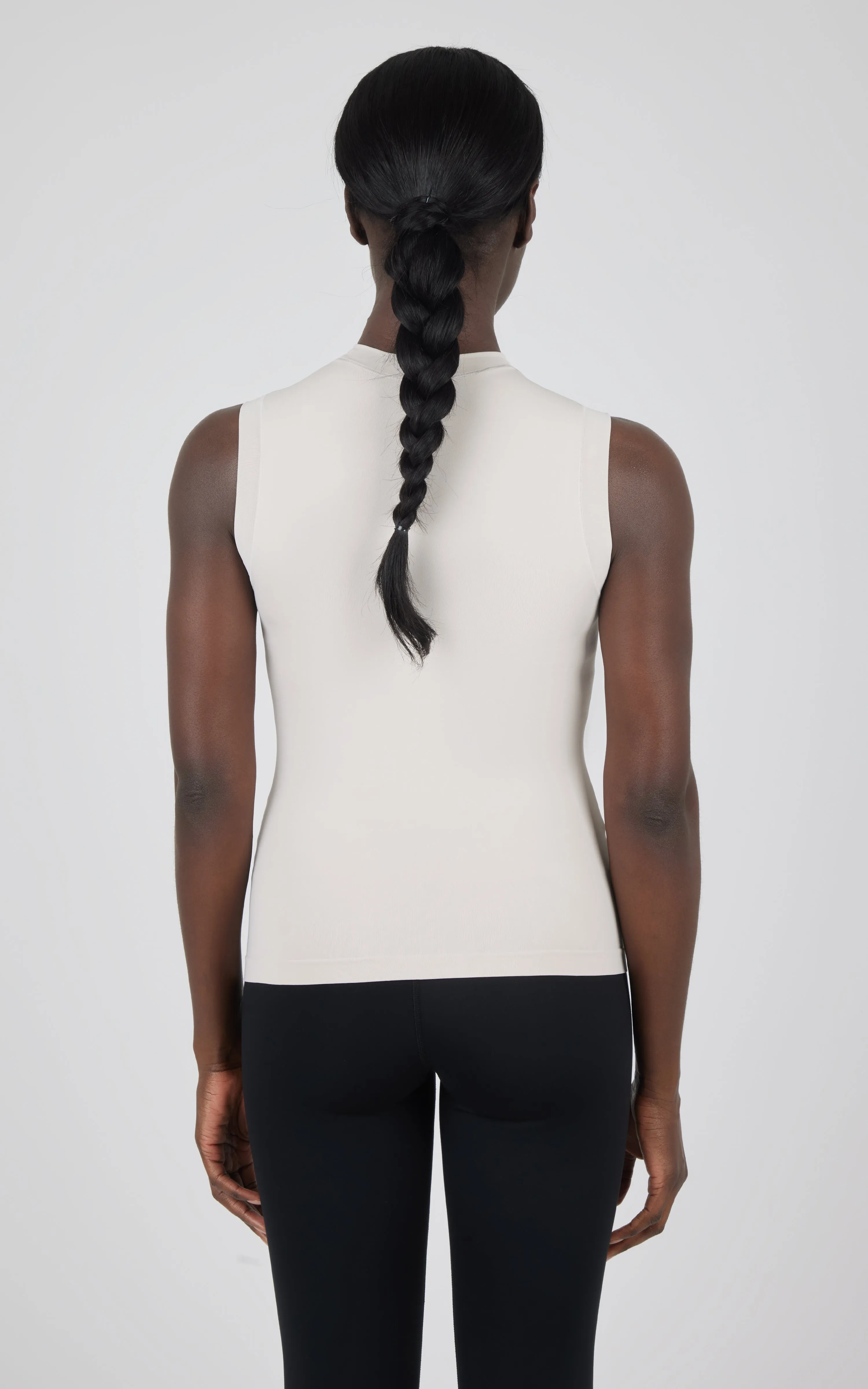 2 PK Mock Neck Tank Top
