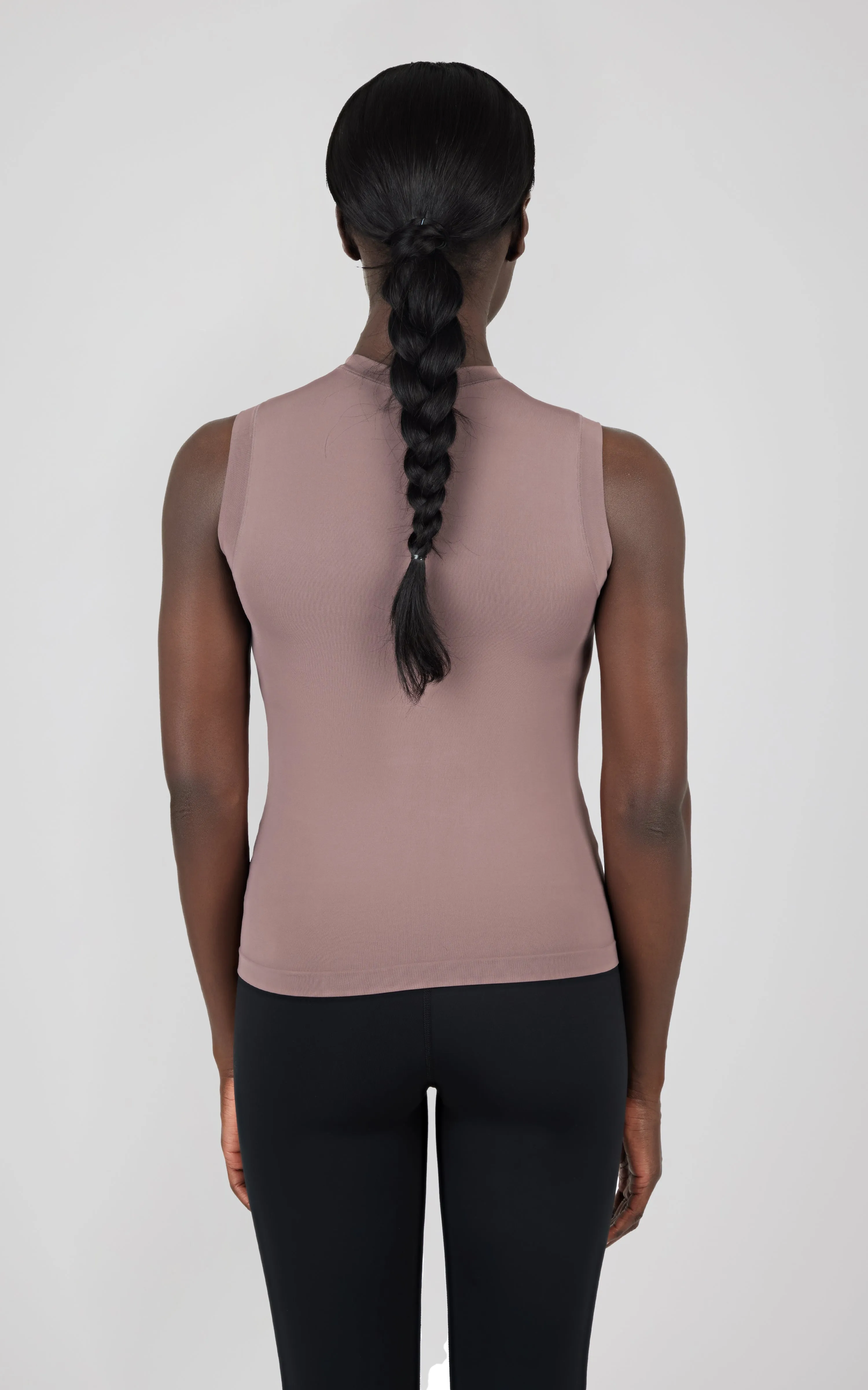2 PK Mock Neck Tank Top