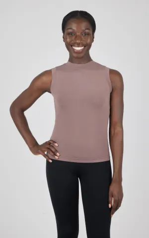 2 PK Mock Neck Tank Top