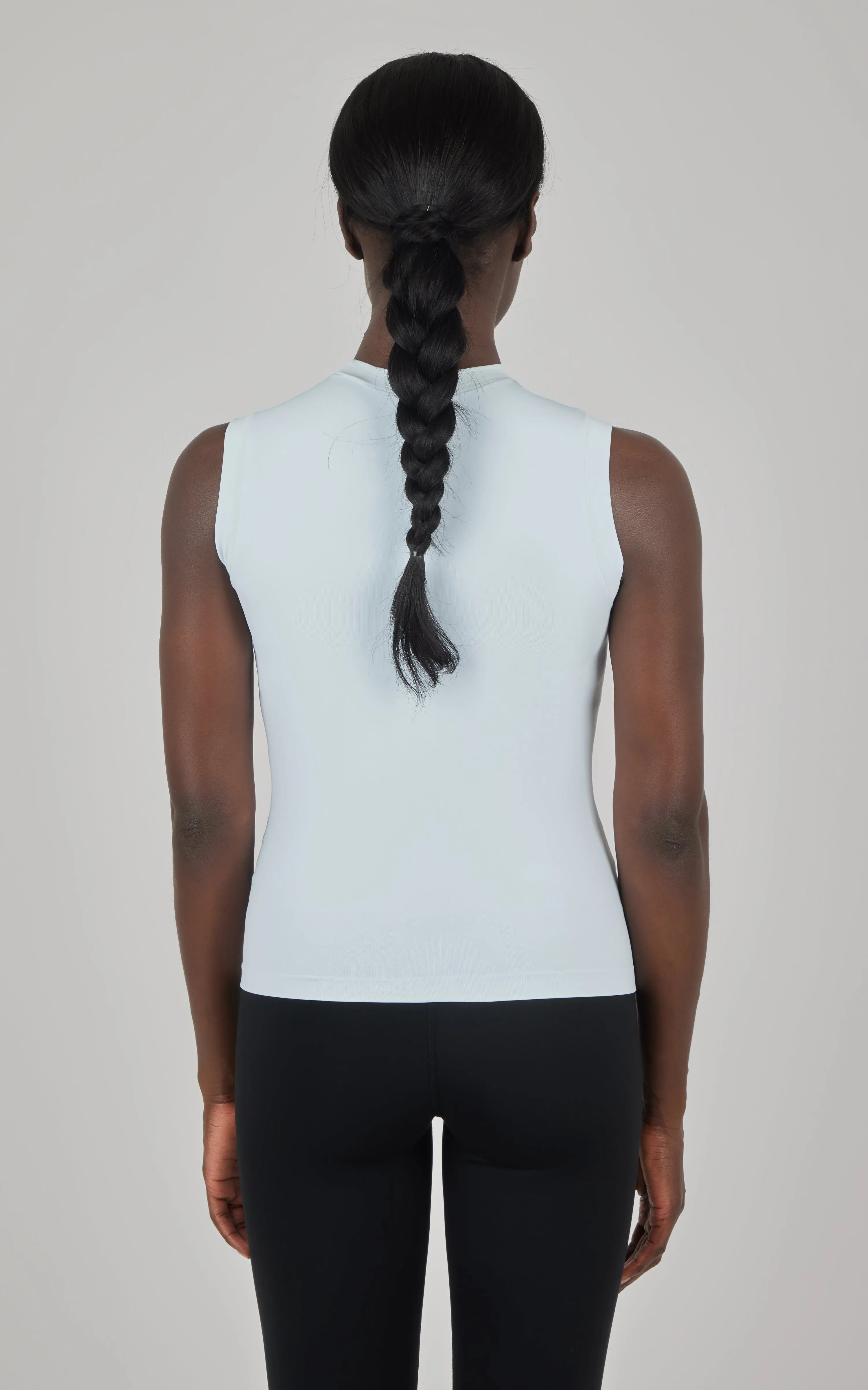 2 PK Mock Neck Tank Top