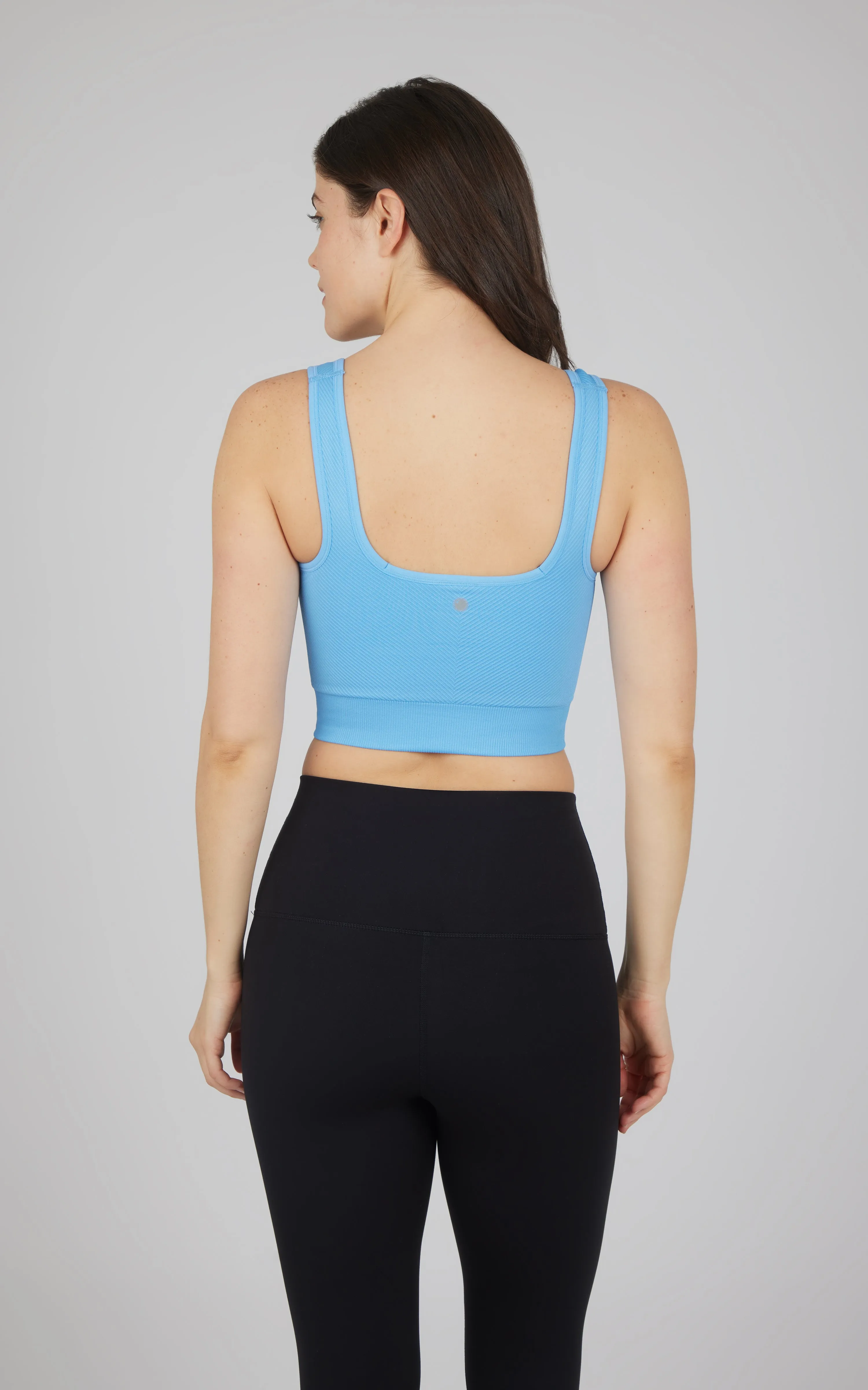 2 PK Seamless Longline Bra