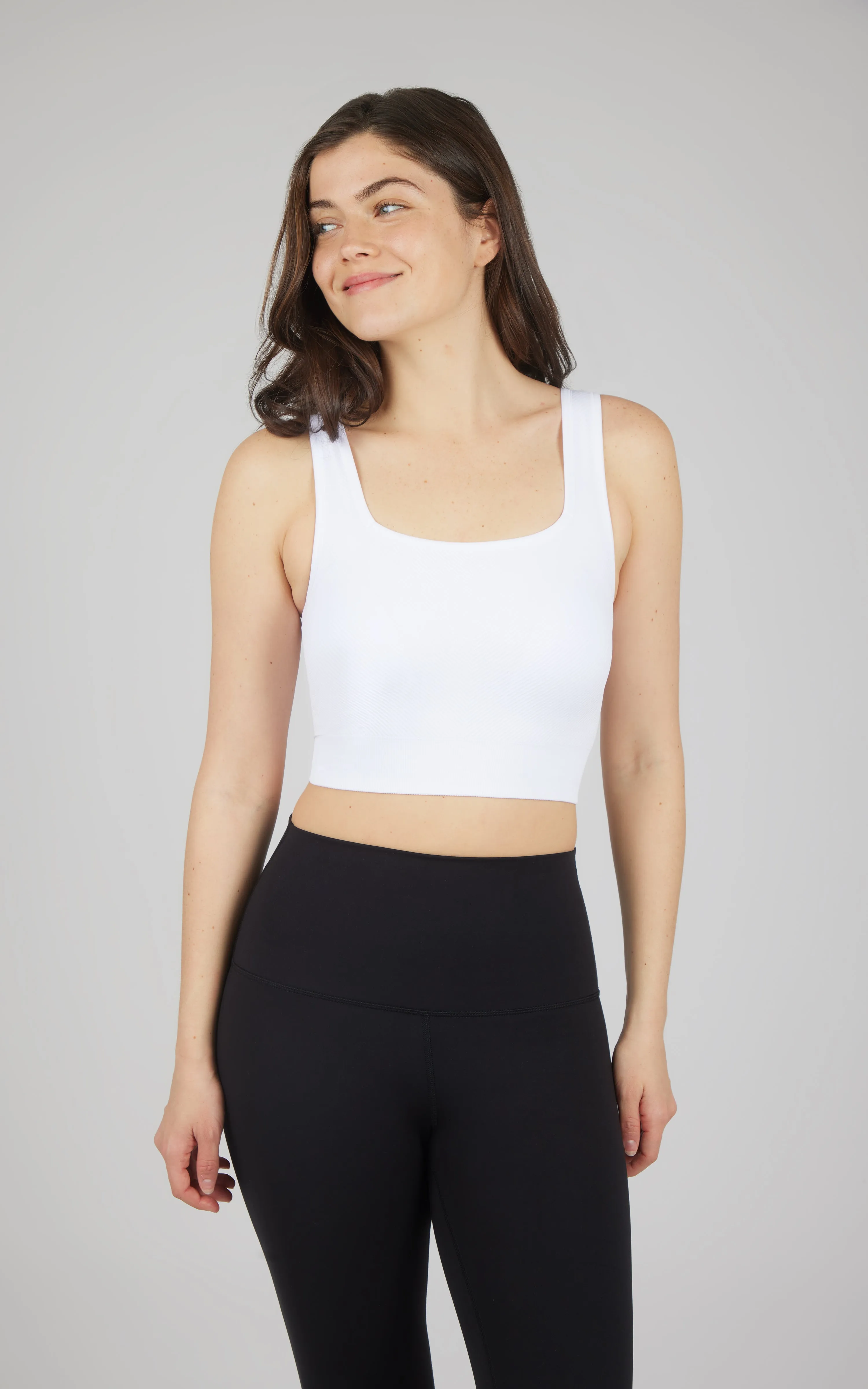 2 PK Seamless Longline Bra