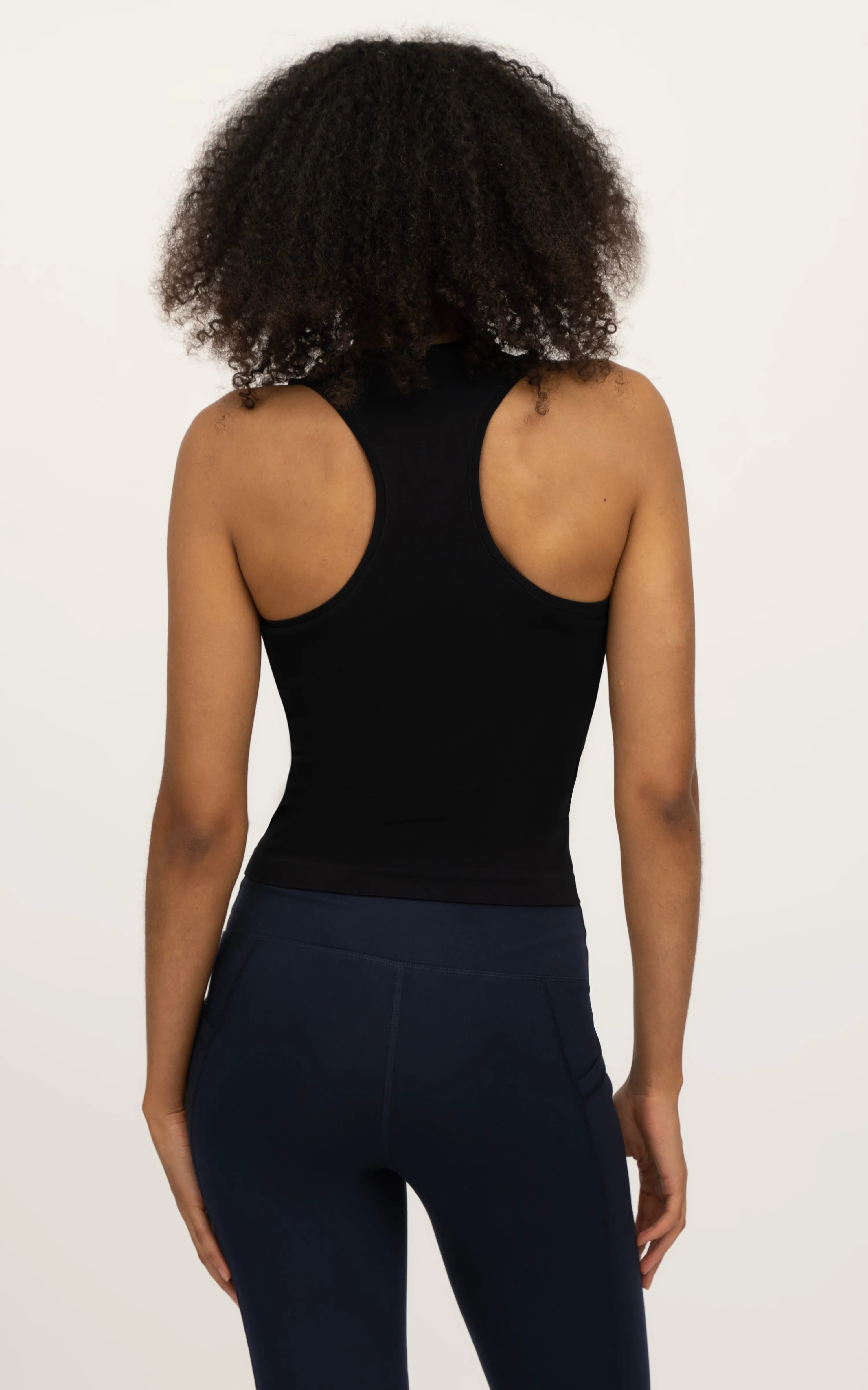 2 PK Seamless Racerback Tank Top with Built in Bra