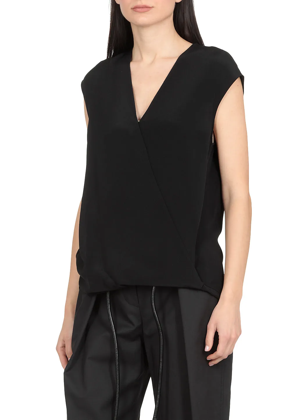 3.1 Phillip Lim Sleeveless V-Neck Blouse