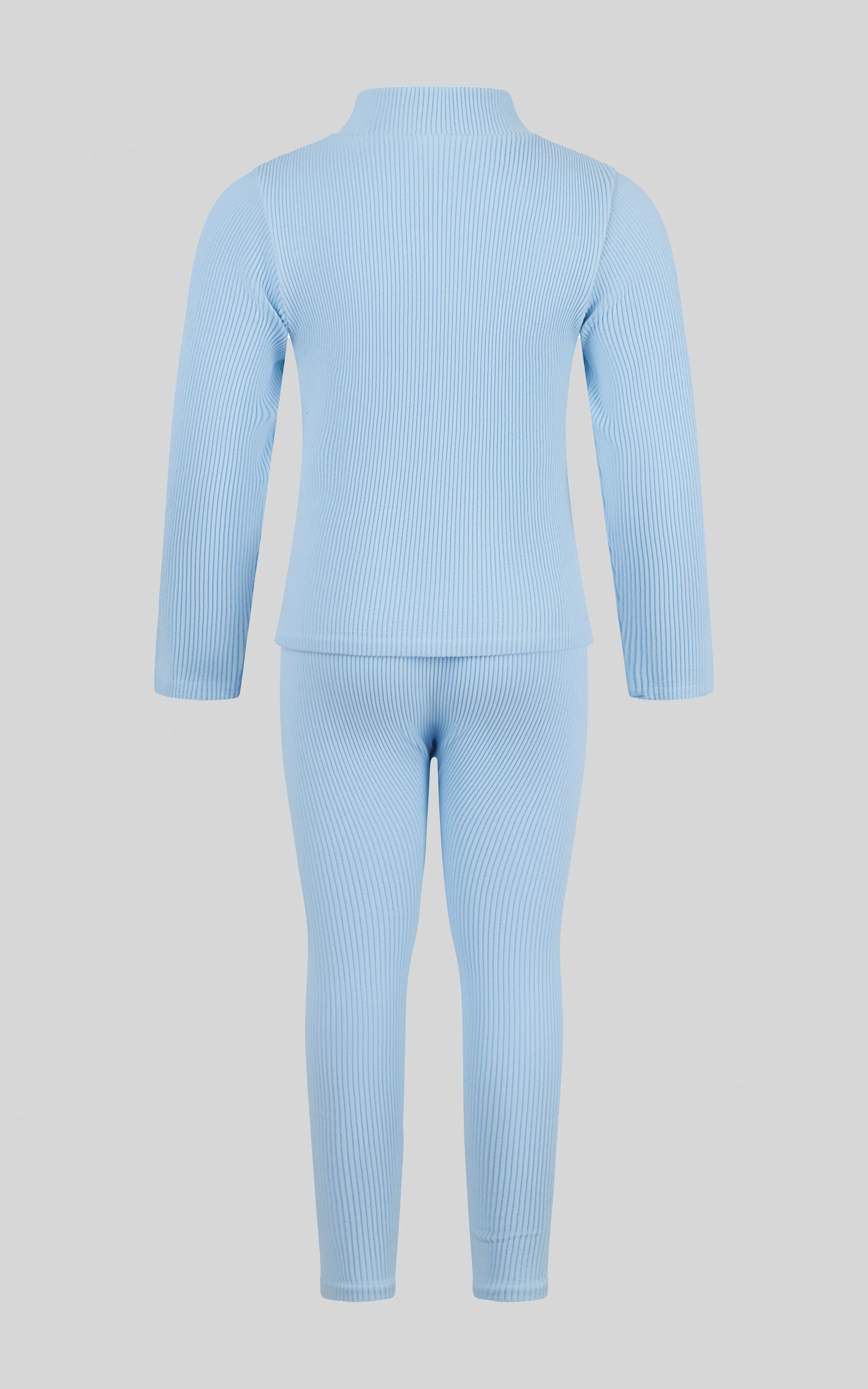4-6x Girls 3 PC Half Zip Long Sleeve   Legging   Scrunchie Set