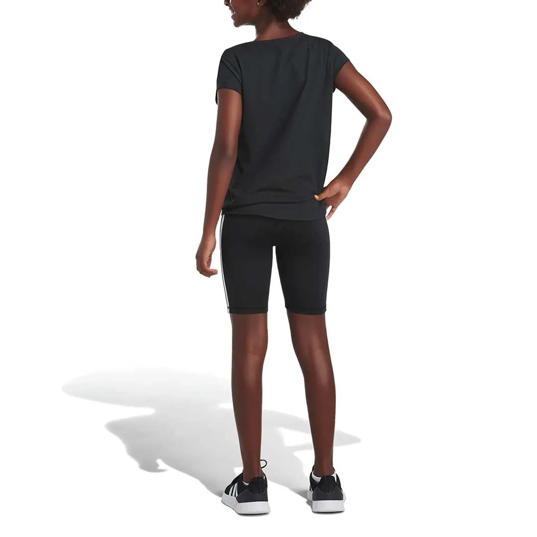adidas - Girls' (Junior) 3-Stripes Bike Shorts (FZ9000)