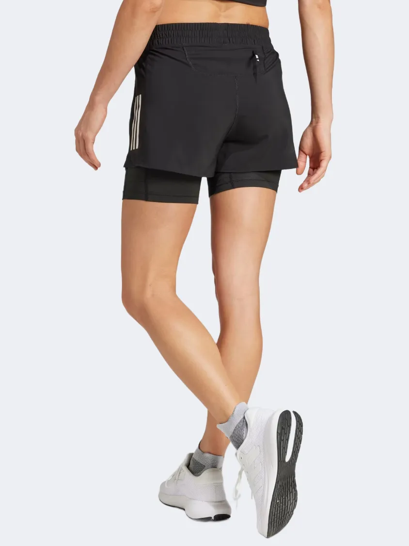 Adidas Own The Run Climacool Women Running Short Black