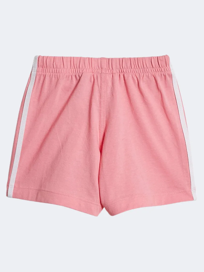 Adidas Trefoil Infant-Girls Original Set White/Pink