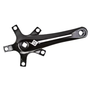 Alloy Crank Set 155mm 107 SQR JIS crankset black