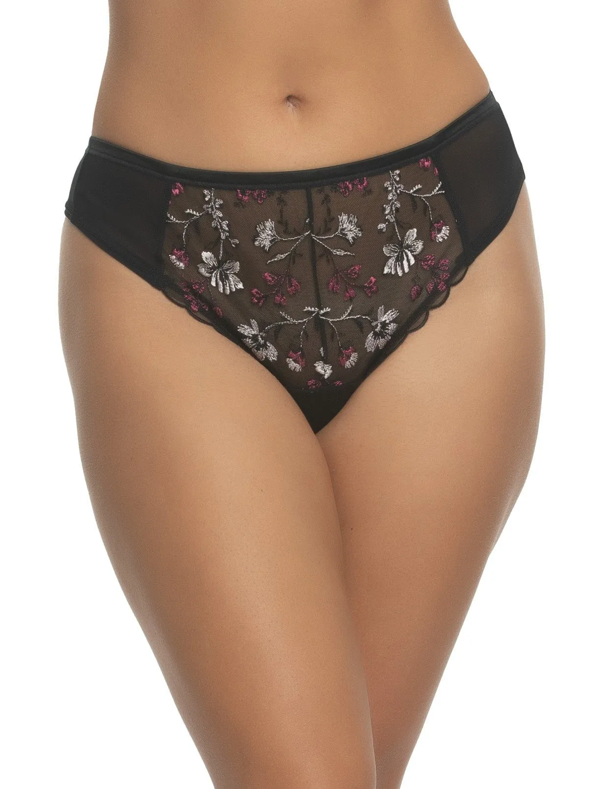 Allure Embroidered Thong