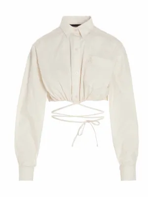 ANDREA ADAMO Camicia Crop