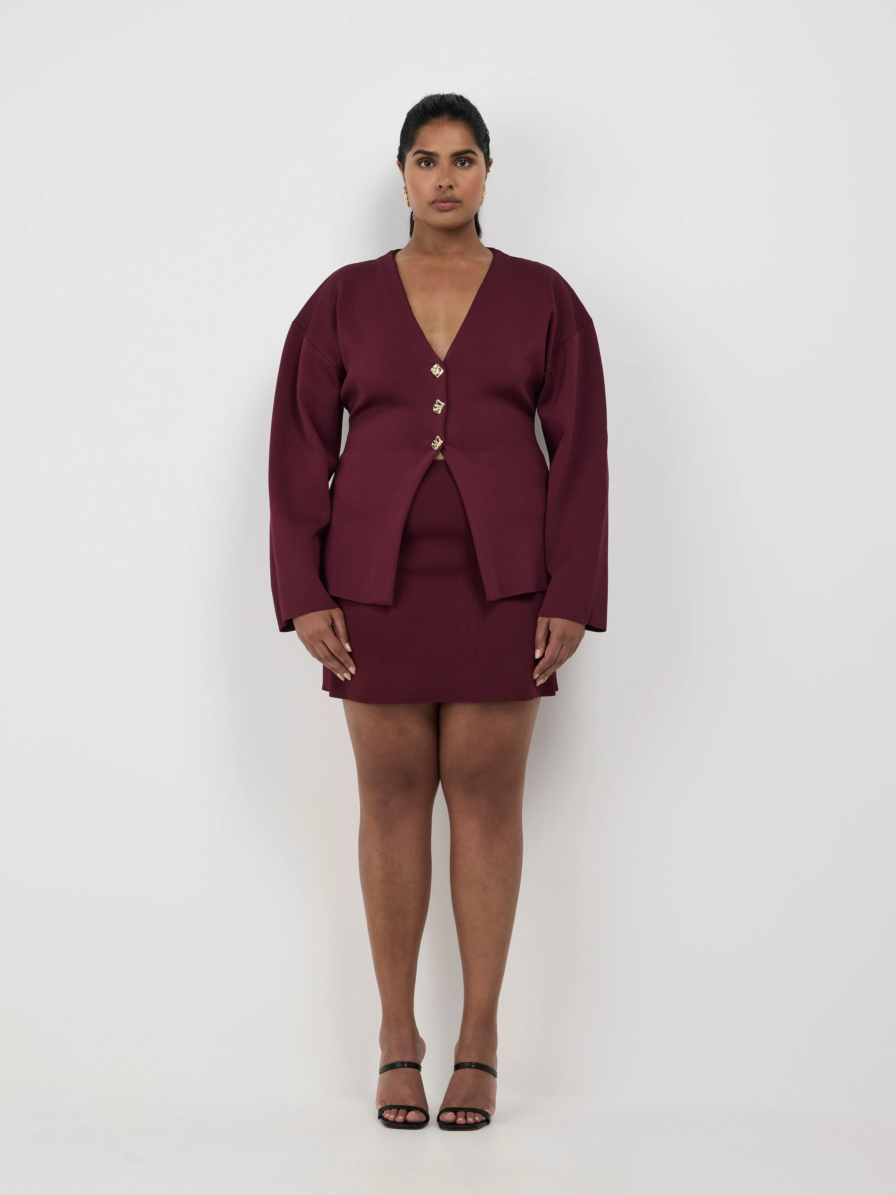 BAILEY KNIT MINI SKIRT