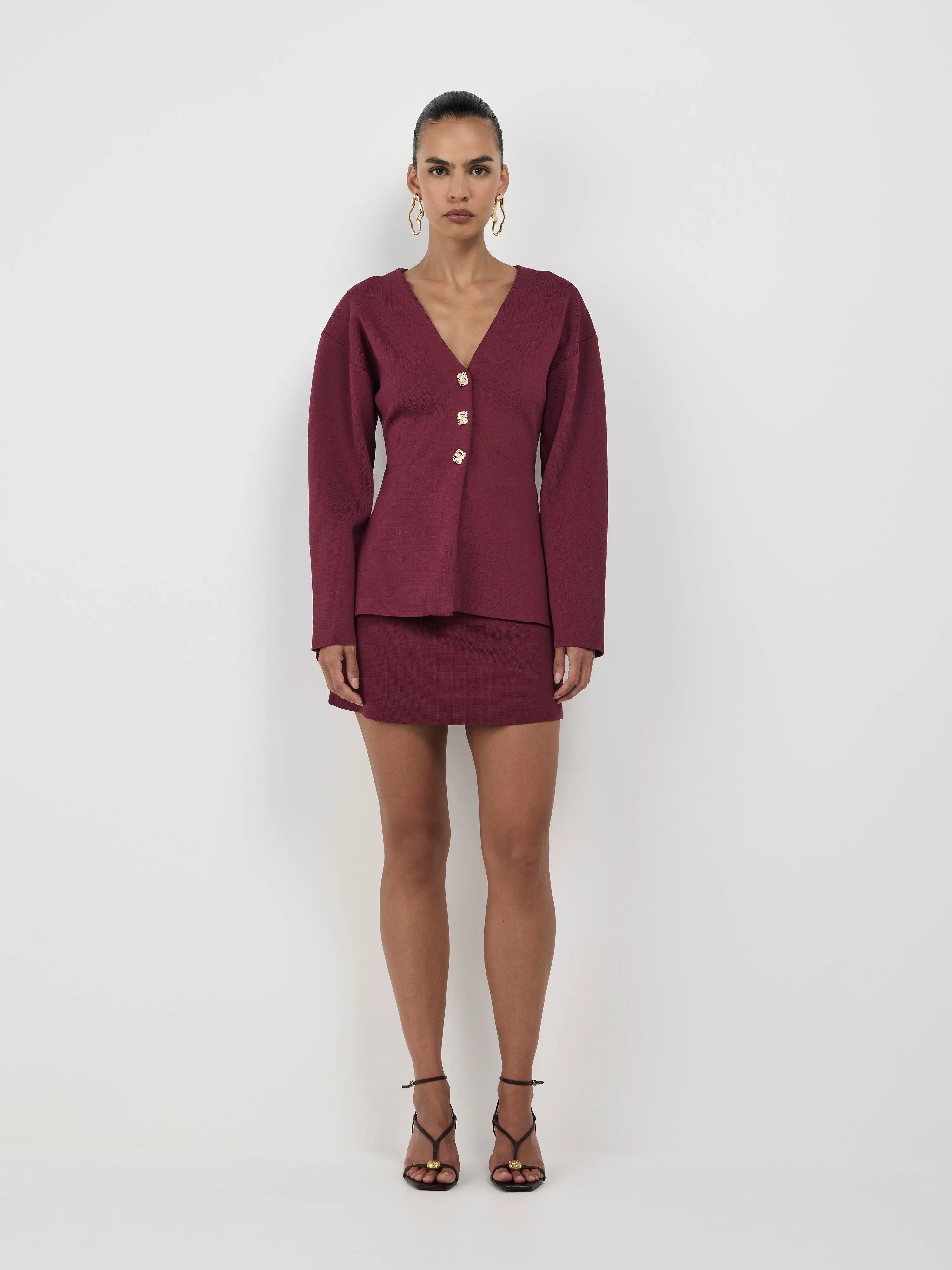 BAILEY KNIT MINI SKIRT