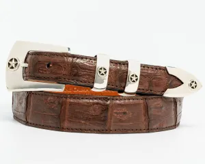 Chacon Aztec Silver Star Buckle Set 1.0