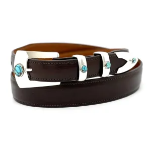 Chacon Aztec w/ Turquoise Buckle Set 1.0