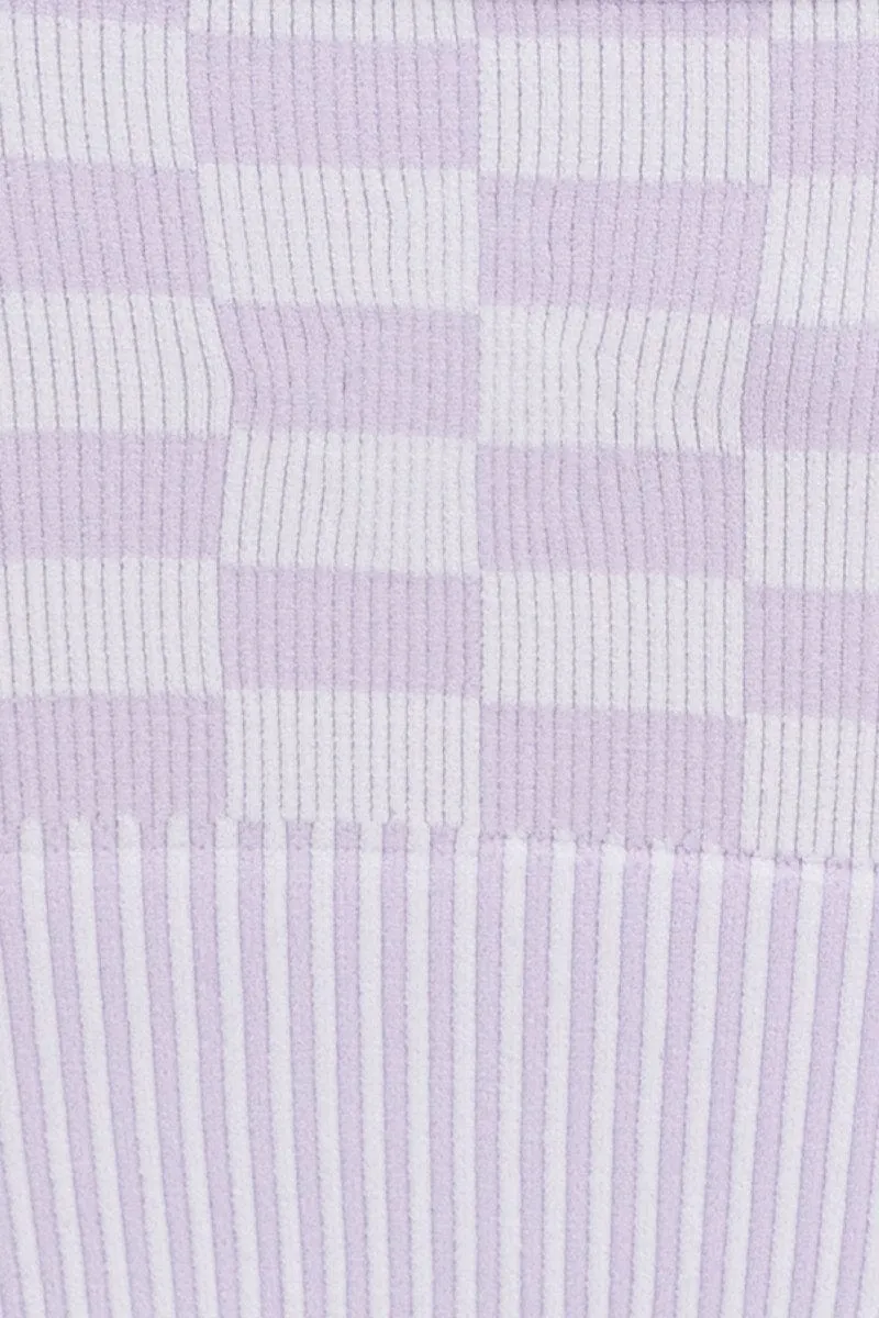 Check Tank Top Seamless