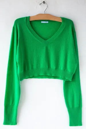 Crop Air V Neck