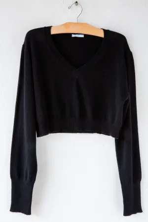 Crop Air V Neck