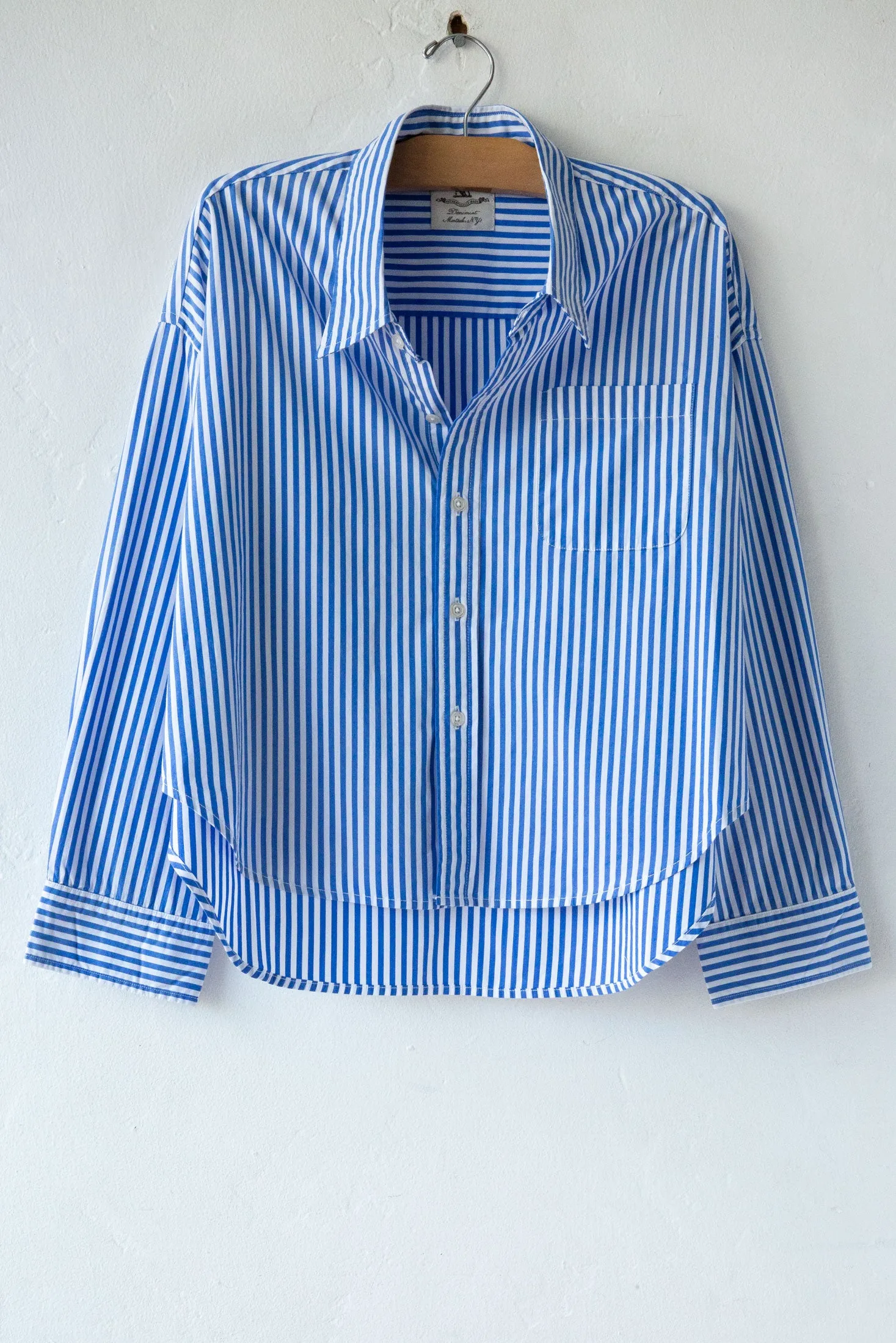 Crop Stripe Shirt