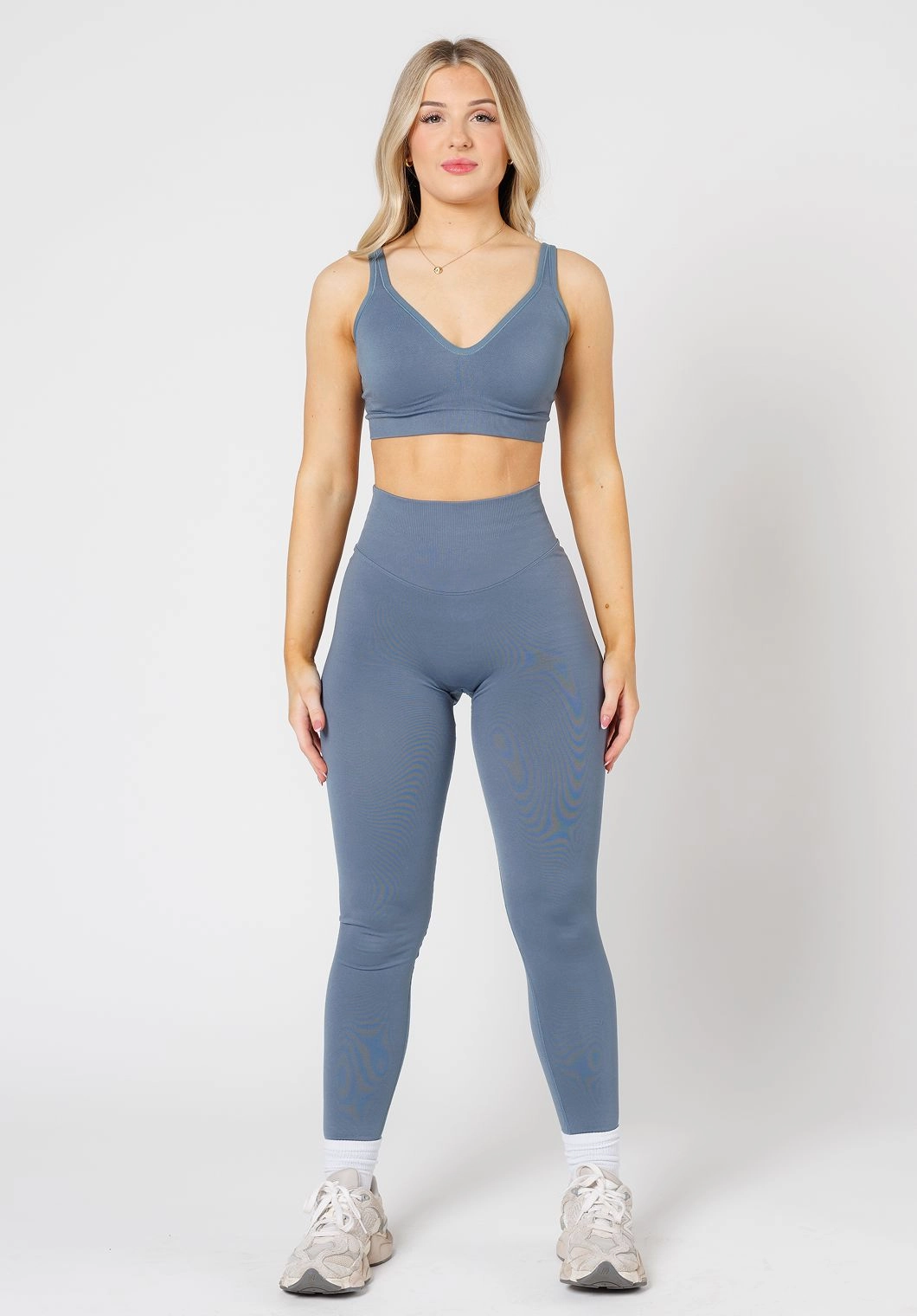 CurveFlex Hourglass Sculptseam® Plus Seamless Legging Slate