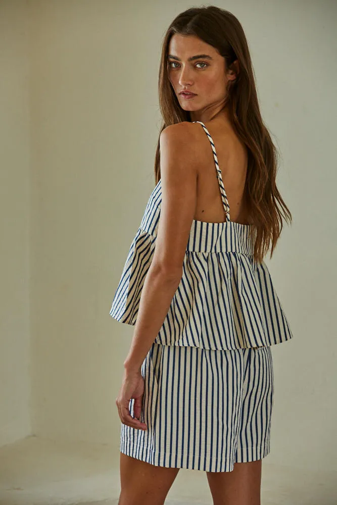 ELLAH STRIPED TOP