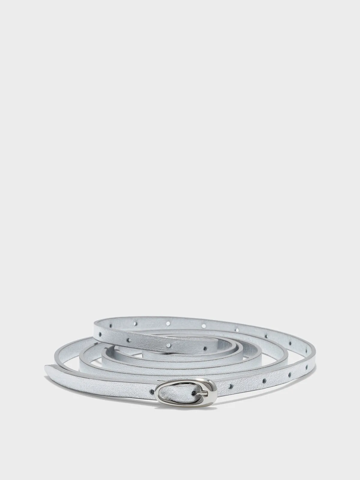 Ellie Double-Wrap Leather Belt
