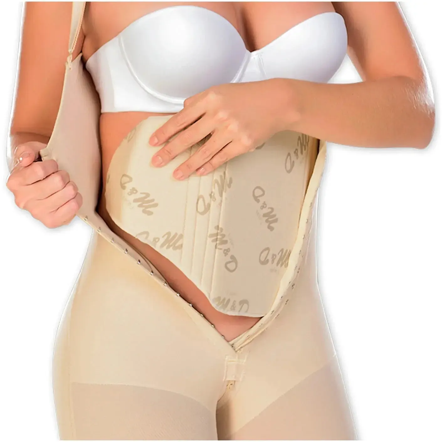 Fajas MYD 0102 - Butterfly Abdominal Compression Board for Liposuction & Tummy Tuck Recovery