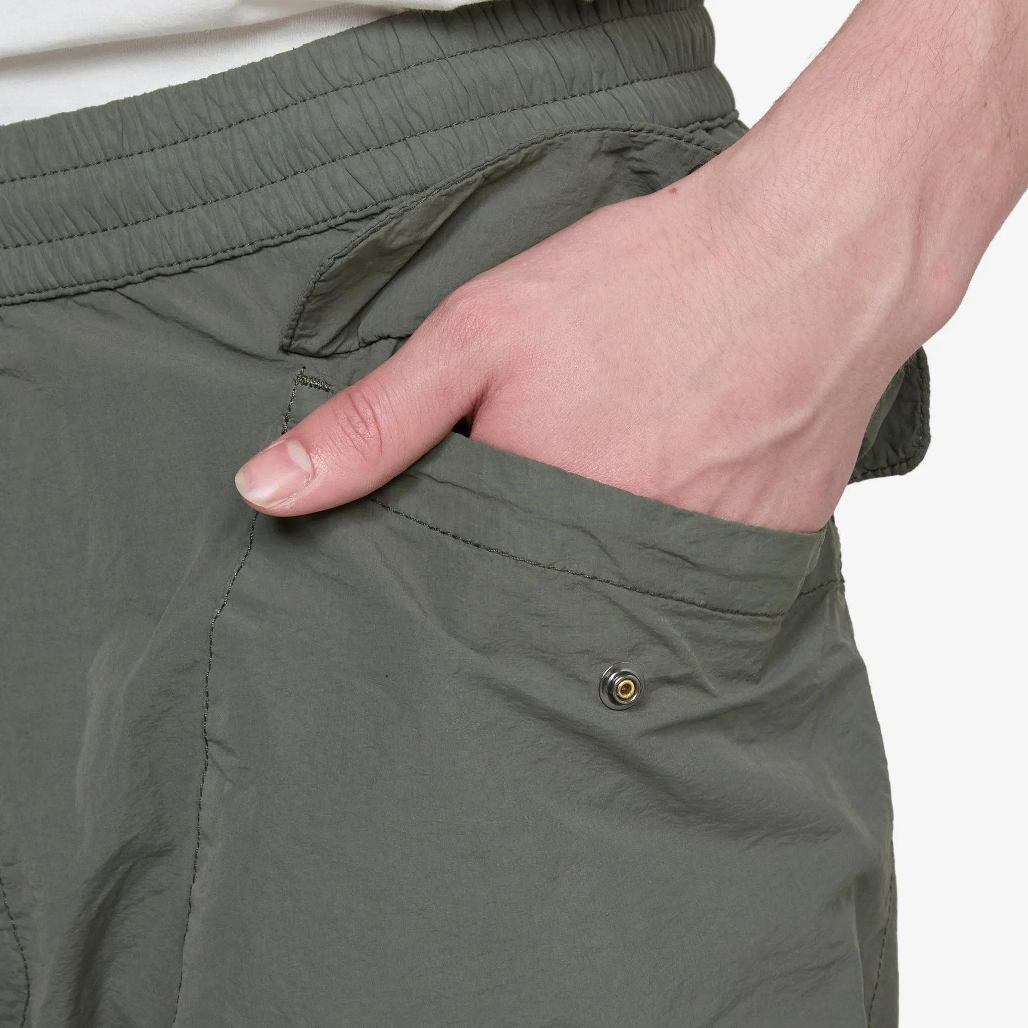Flatt Nylon Loose Utility Pants Grape Leaf