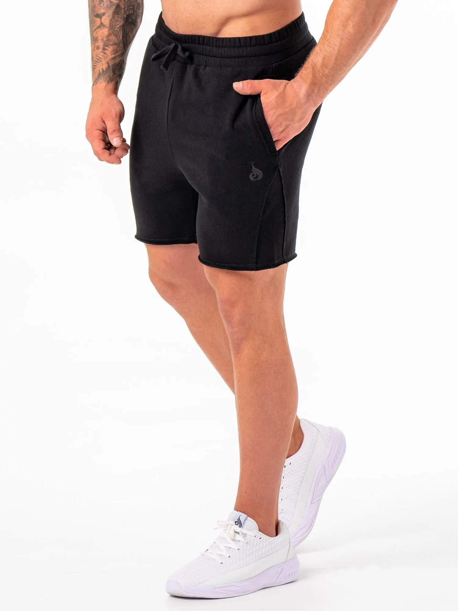 Force 6" Track Shorts - Black