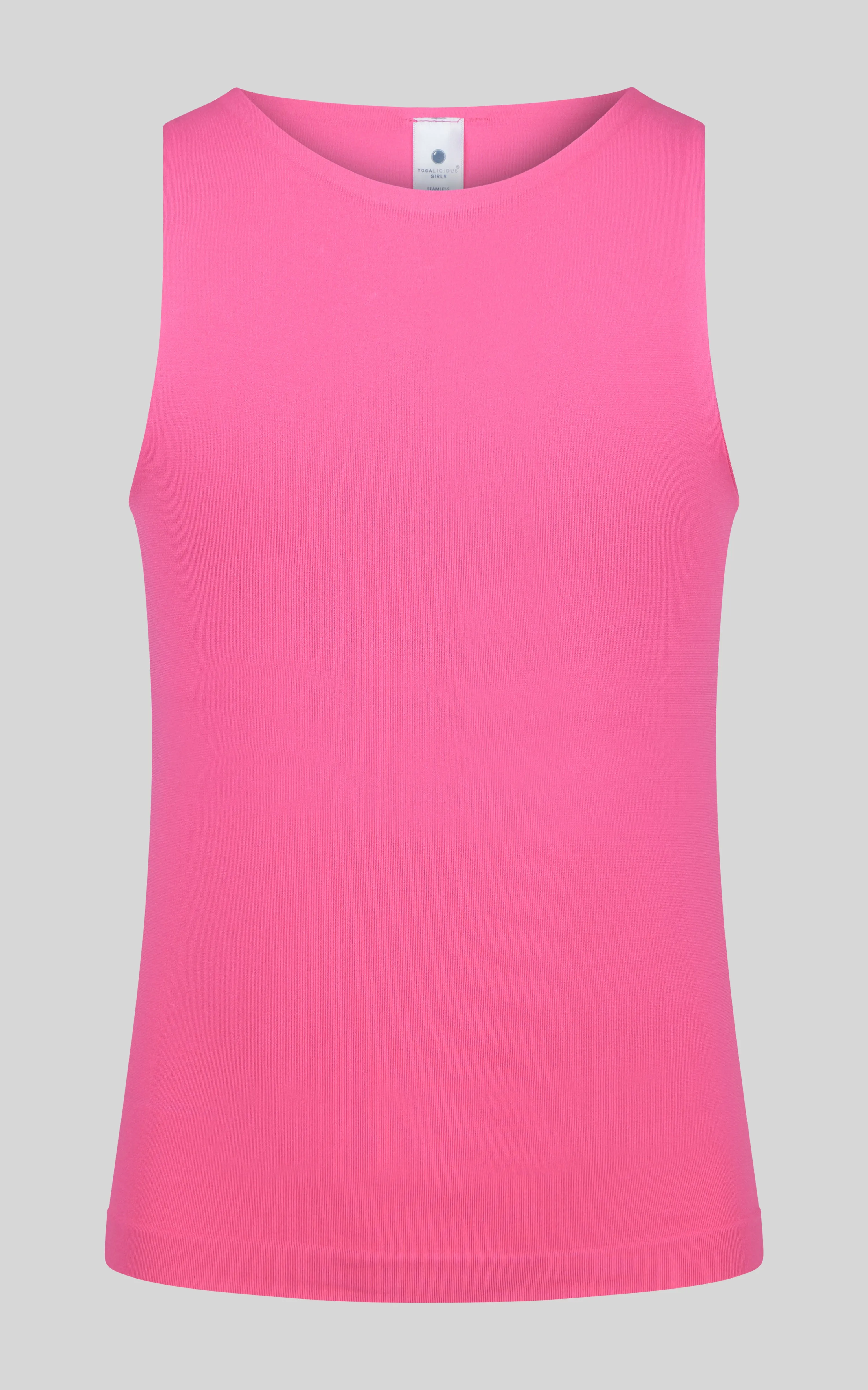 Girls 2 PK High Neck Tank