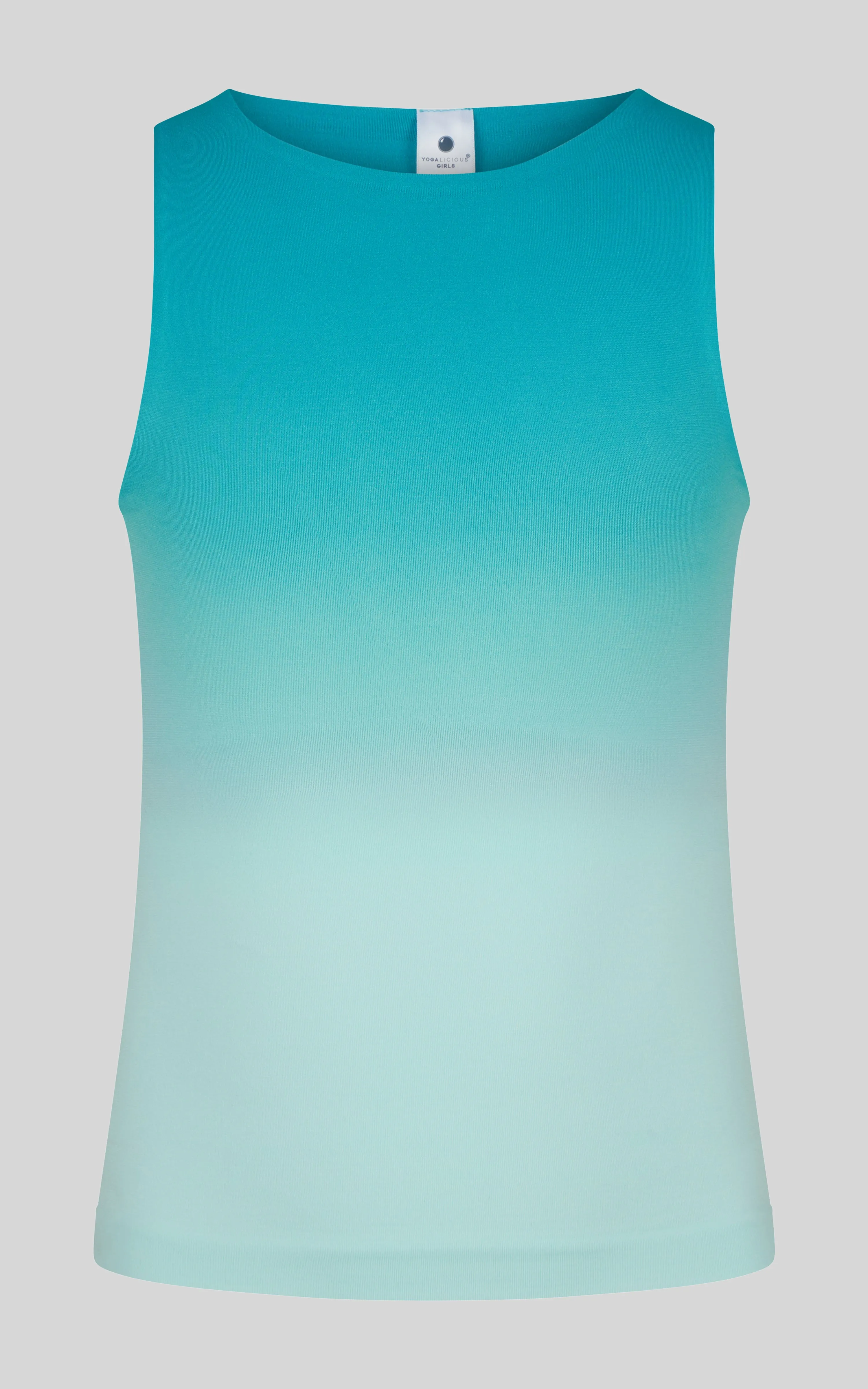 Girls 2 PK High Neck Tank