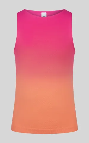 Girls 2 PK High Neck Tank
