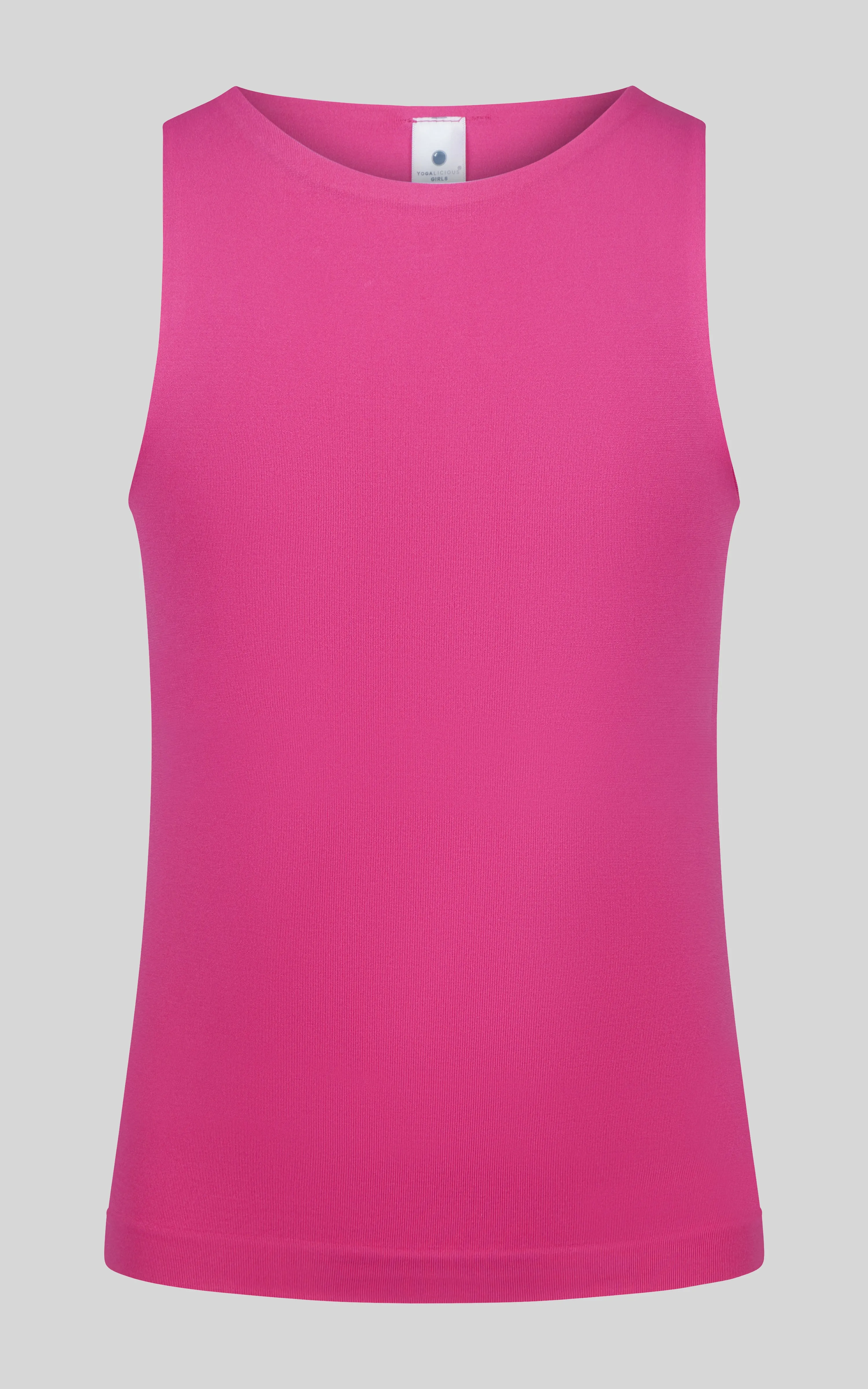 Girls 2 PK High Neck Tank