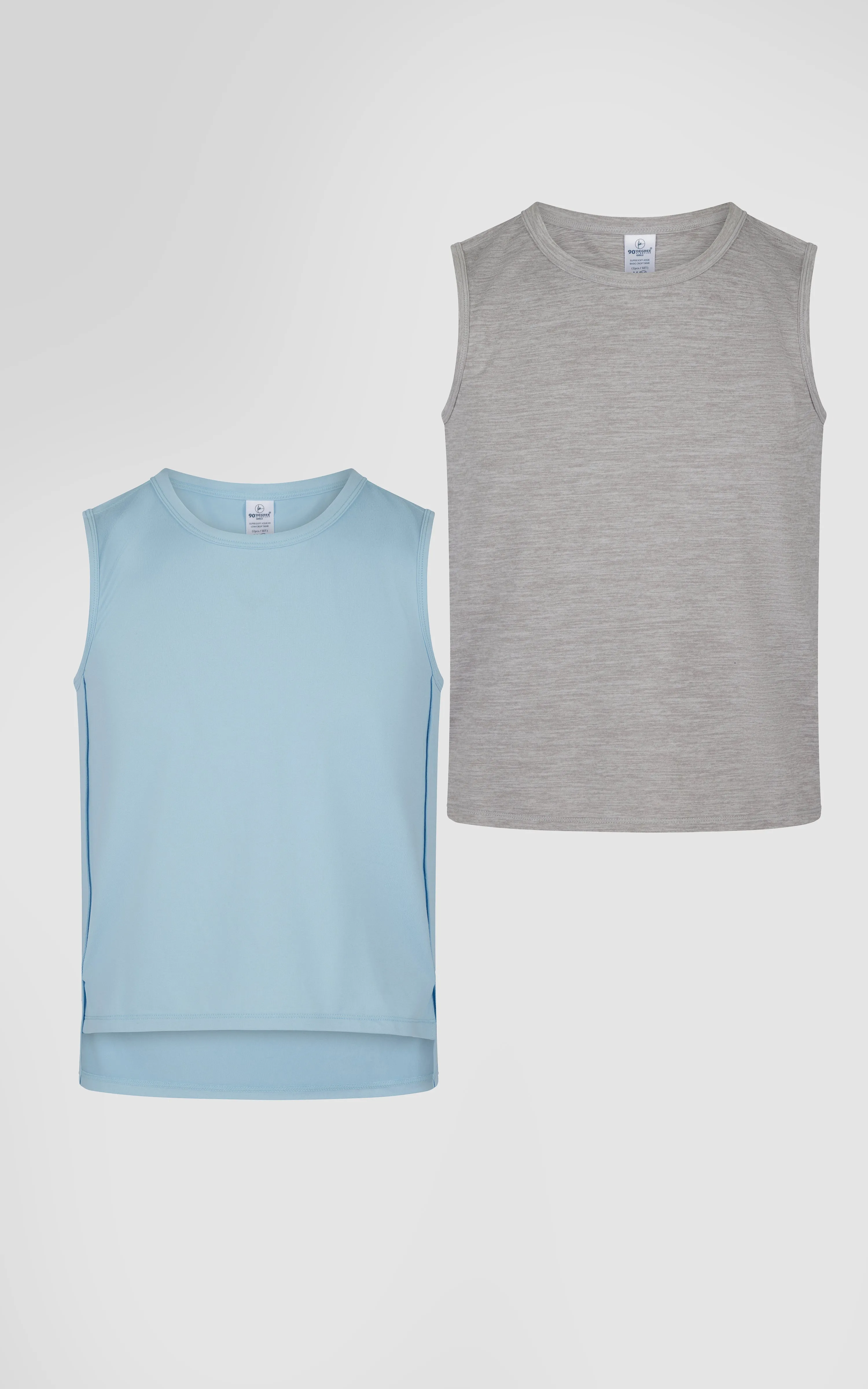 Girls 2PK Cropped Tank