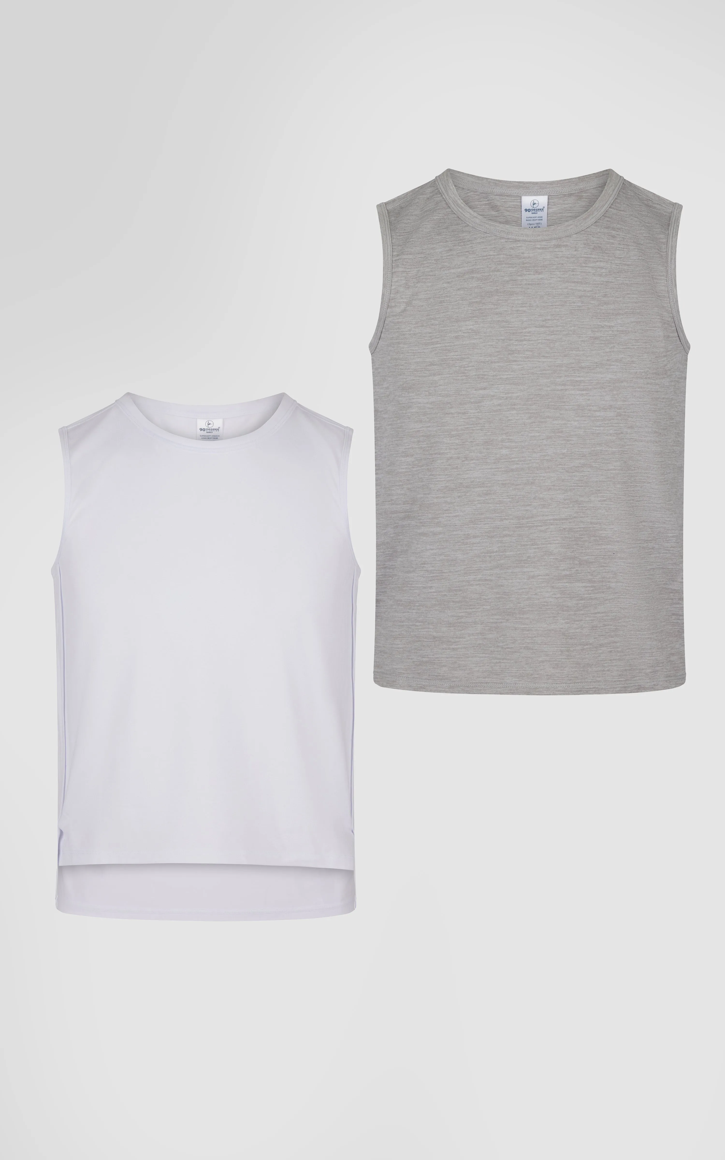 Girls 2PK Cropped Tank