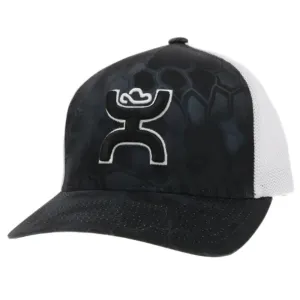 HOOey Bass (Black/White) - Trucker Cap