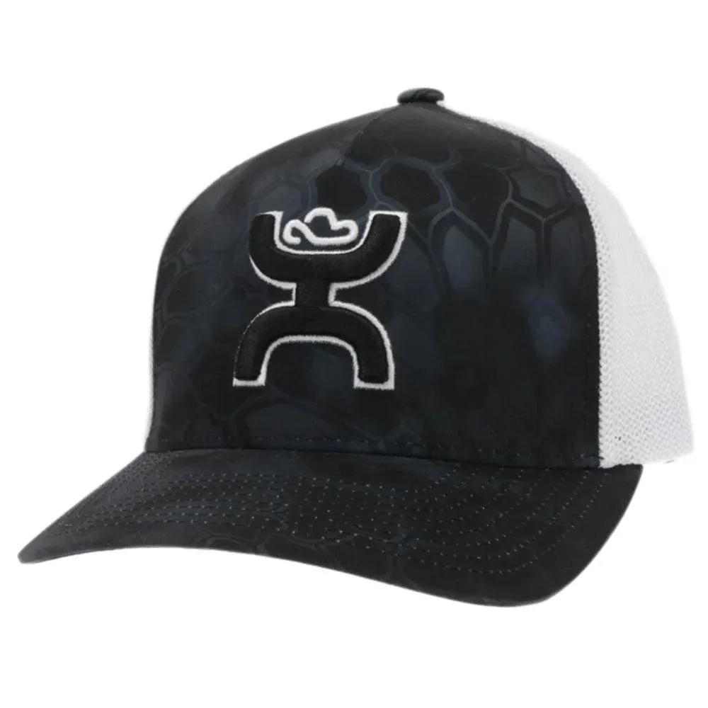 HOOey Bass (Black/White) - Trucker Cap