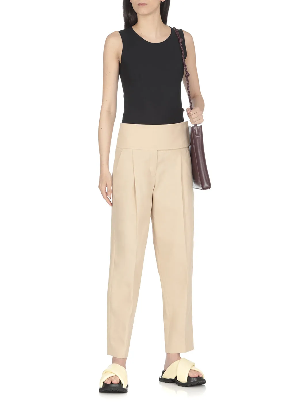 Jil Sander Basic Crewneck Tank Top