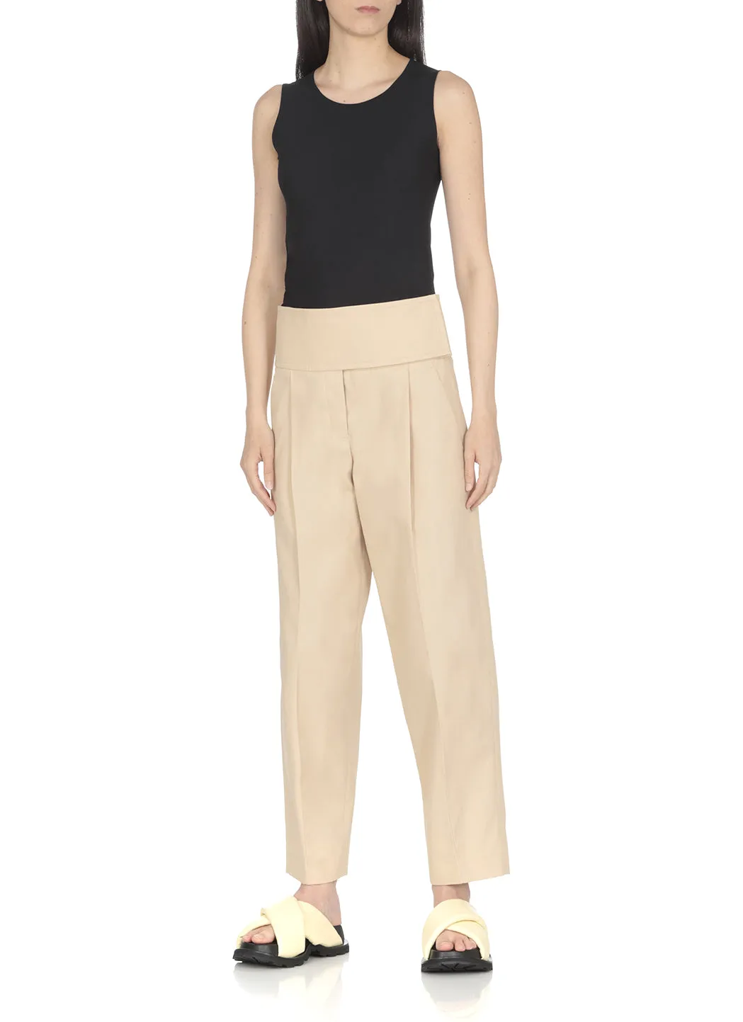 Jil Sander Basic Crewneck Tank Top