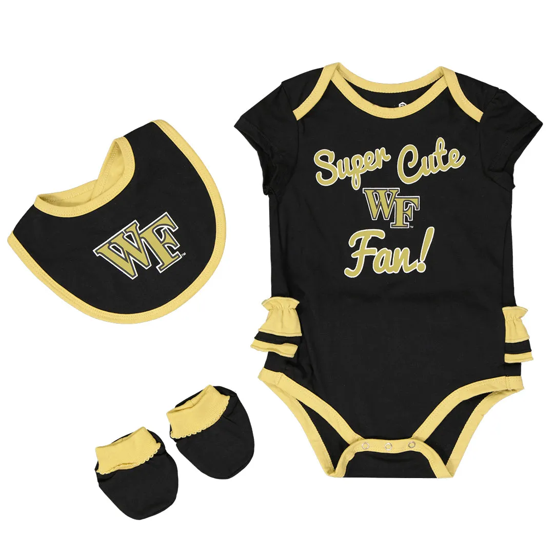 Kids' (Infant) Wake Forest Trifecta Set (K423JQ 40N)
