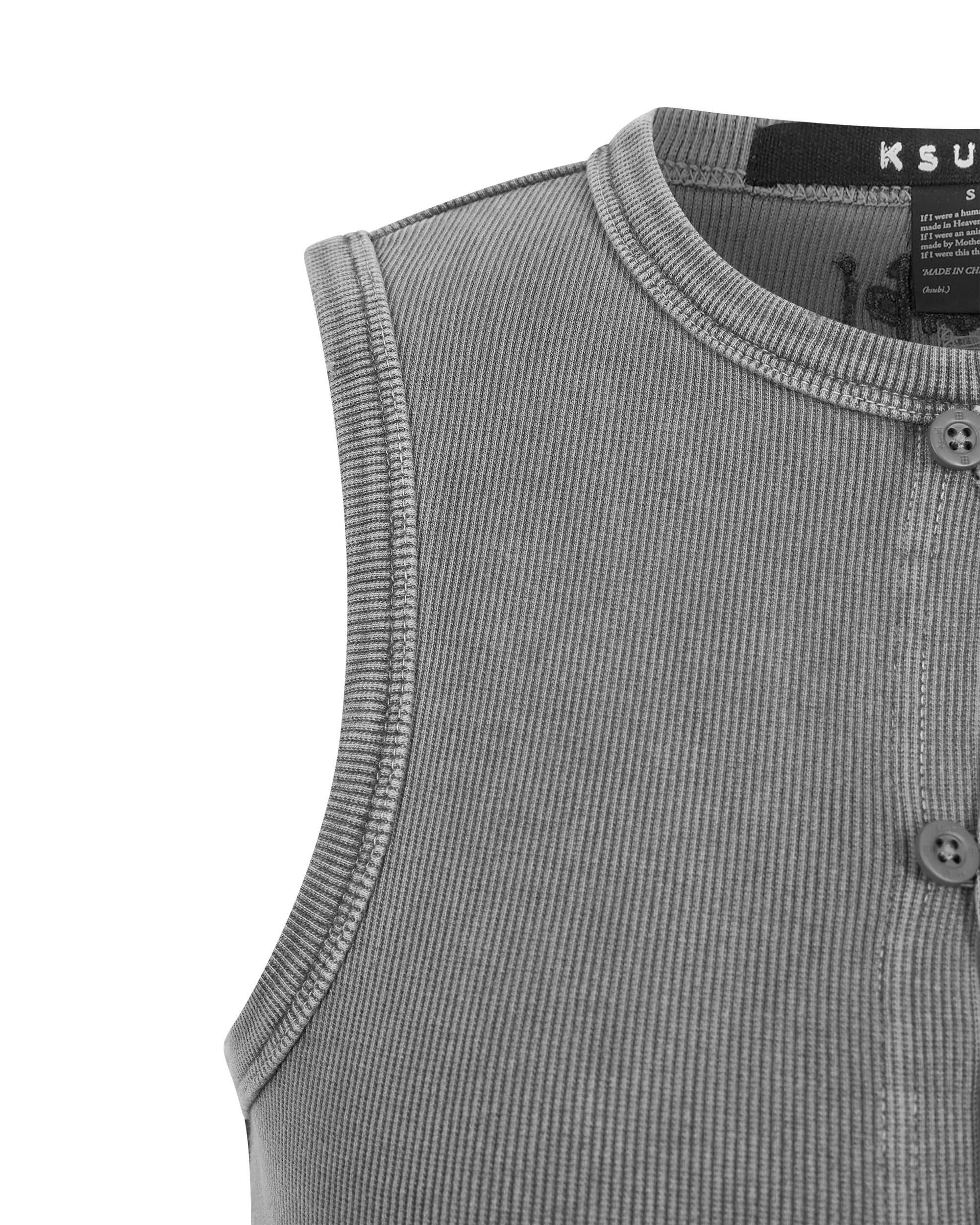 Ksubi Jeans Syndicate Asymmetrical Xtra Rework Tank