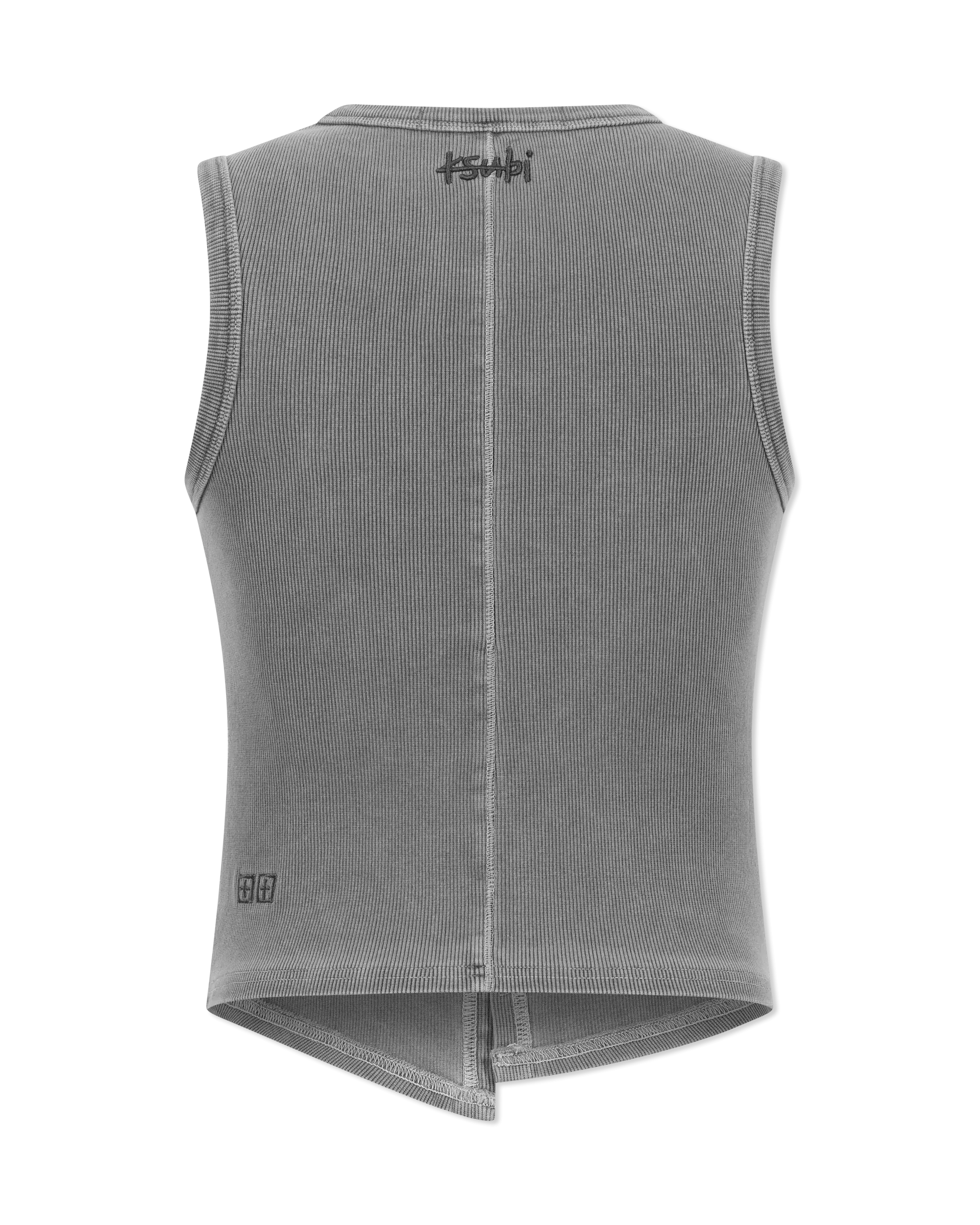 Ksubi Jeans Syndicate Asymmetrical Xtra Rework Tank
