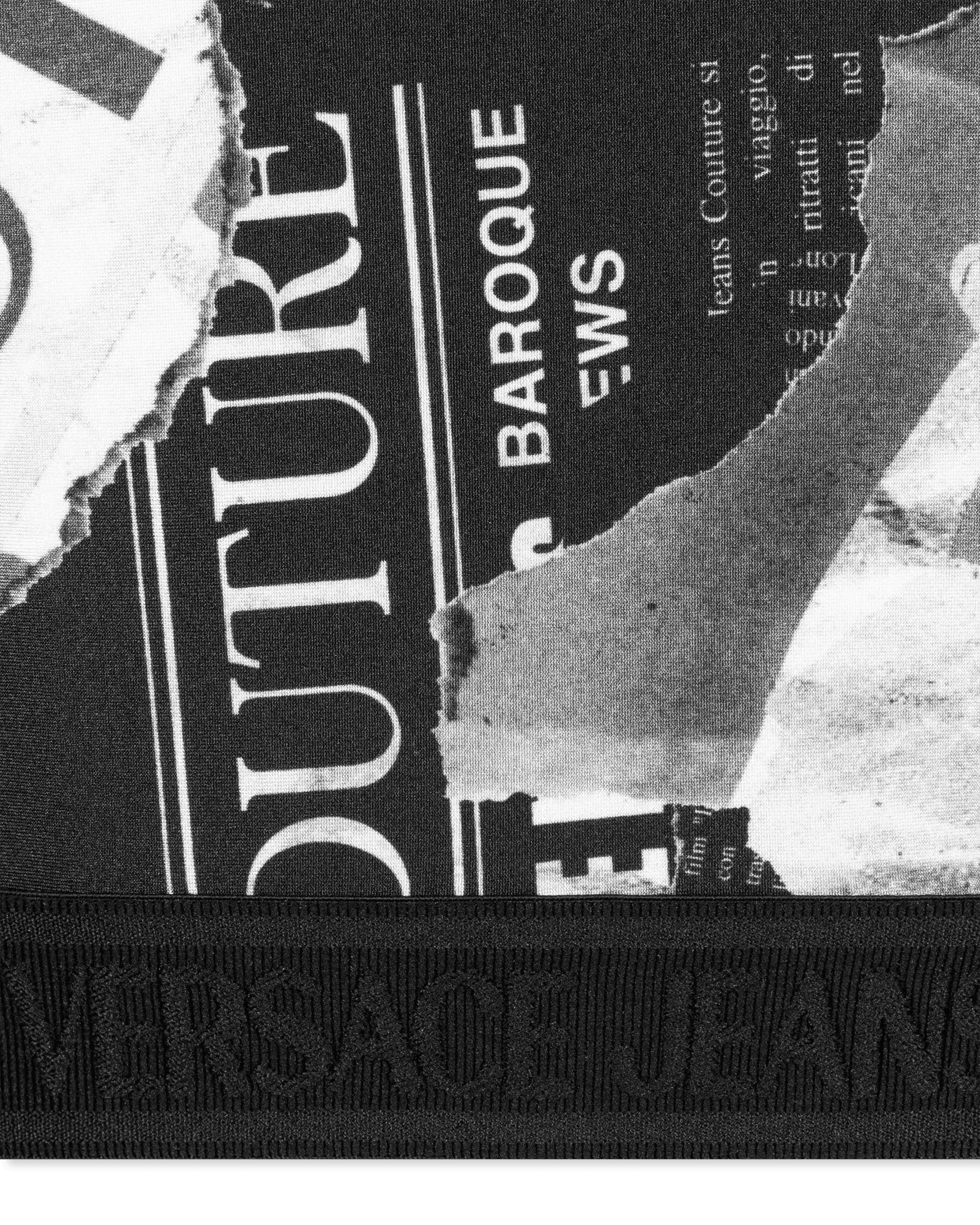Magazine Print  Crop Top