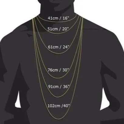 Men's Gold Double Cuban Necklace Sets